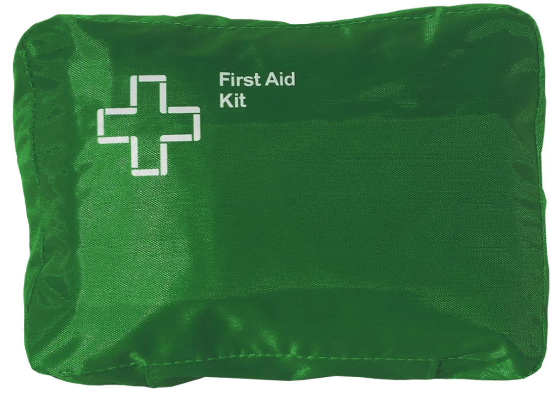 Small Green First Aid Bag Empty 50 Discount Oceania Medical New Zealand