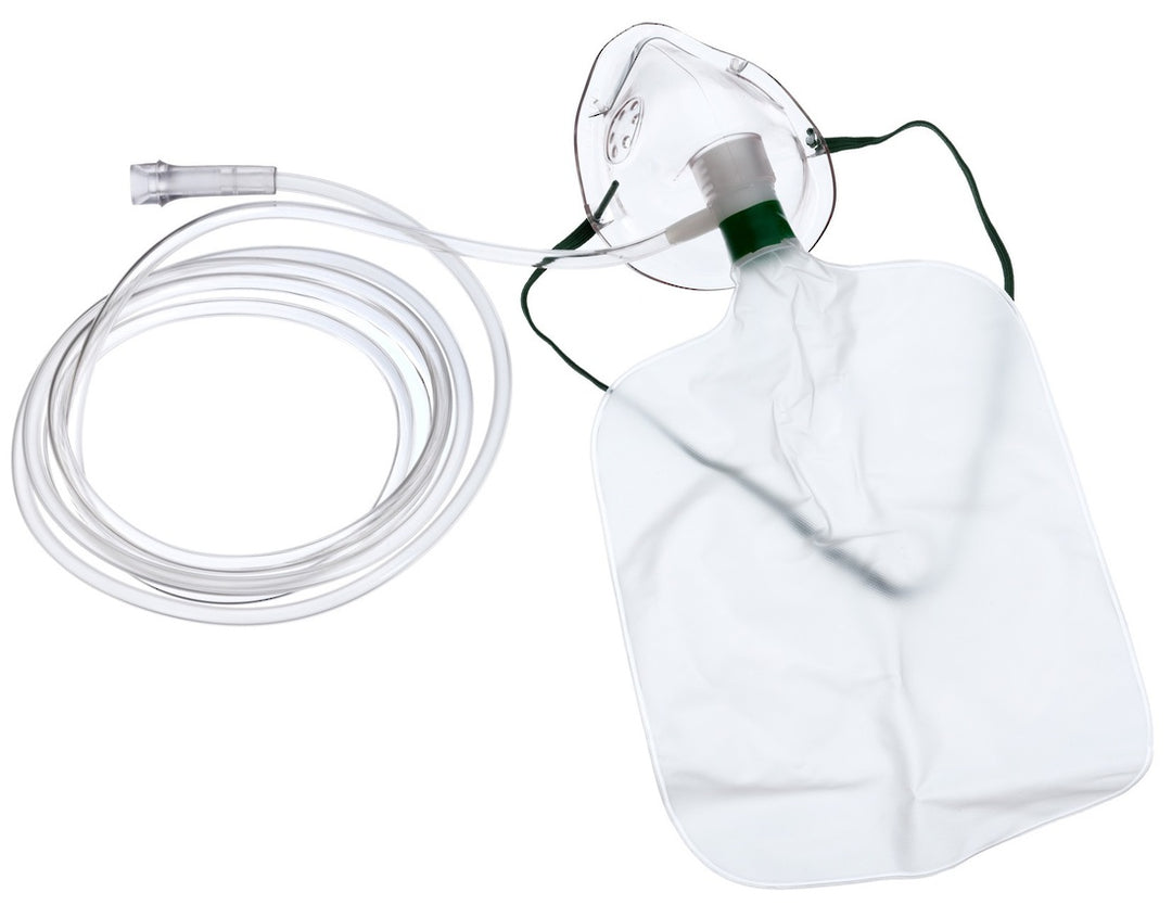 Oxygen Hudson Mask High Concentration w. Reservoir Bag