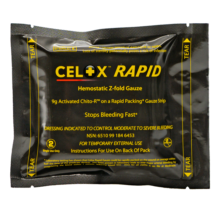 Celox Blood Clotting Gauze - Rapid