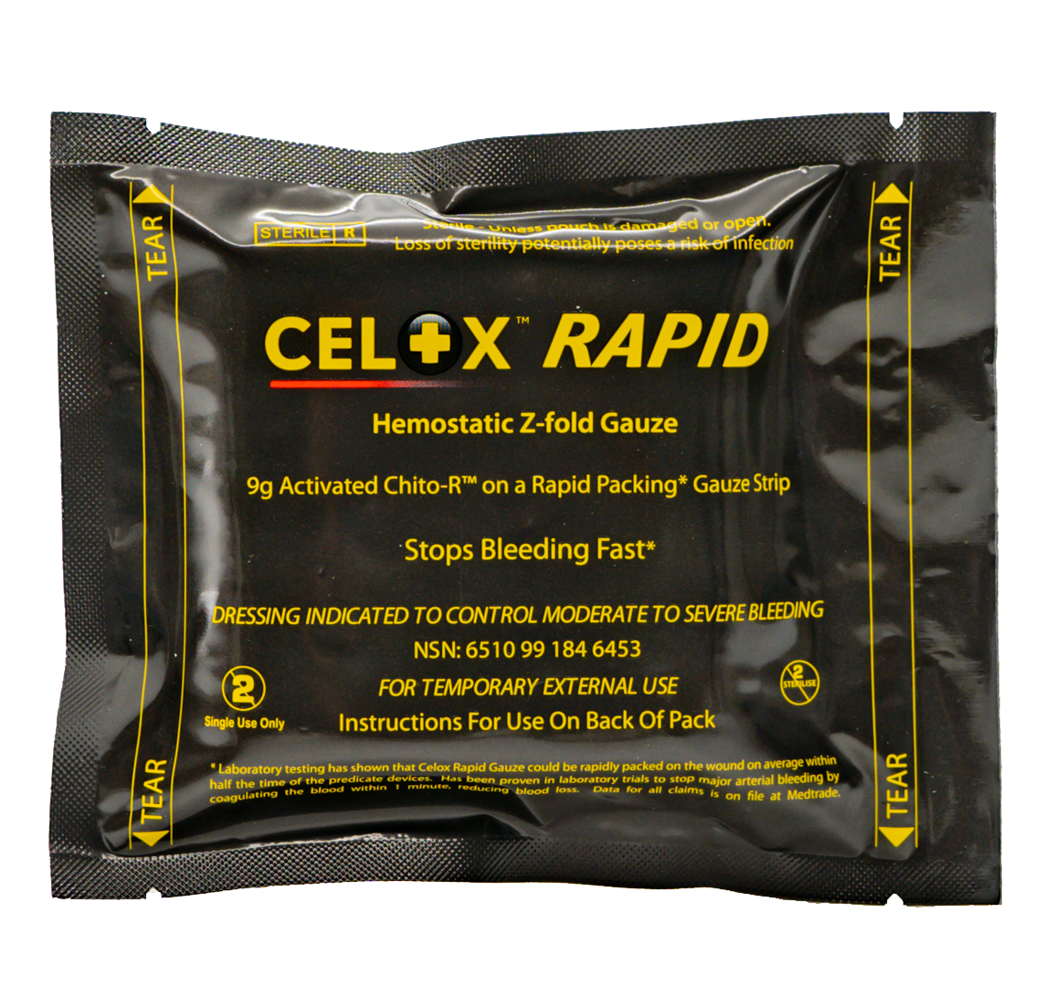 Celox Blood Clotting Gauze - Rapid – Oceania Medical New Zealand