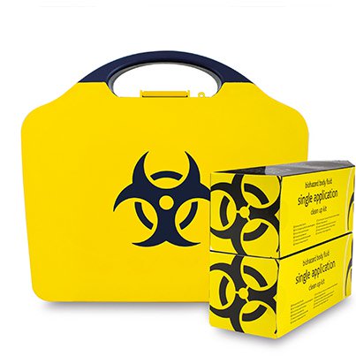 Biohazard Body Fluid Clean Up Kit