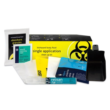 Biohazard Body Fluid Clean Up Kit