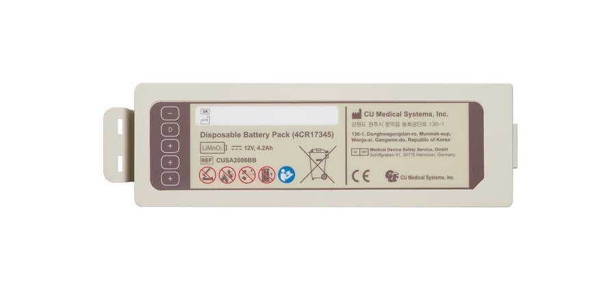 Cu Medical SPR Defib Battery