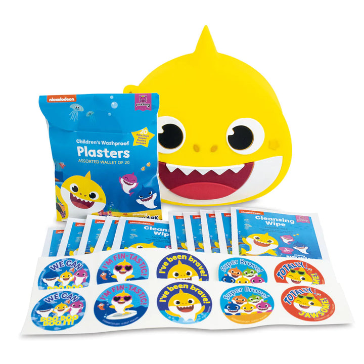 Baby Shark First Aid Kit- Silicone Pouch