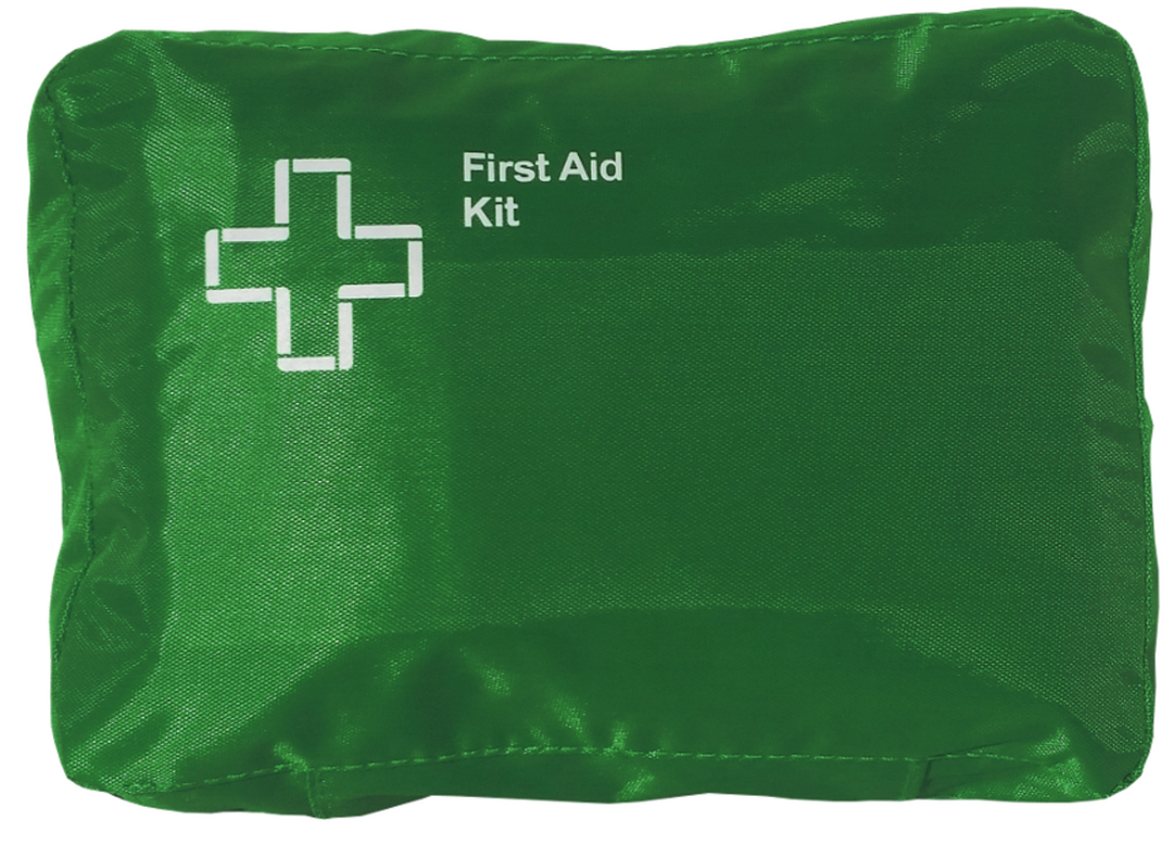 Small Green First Aid Bag Empty- 50% Discount