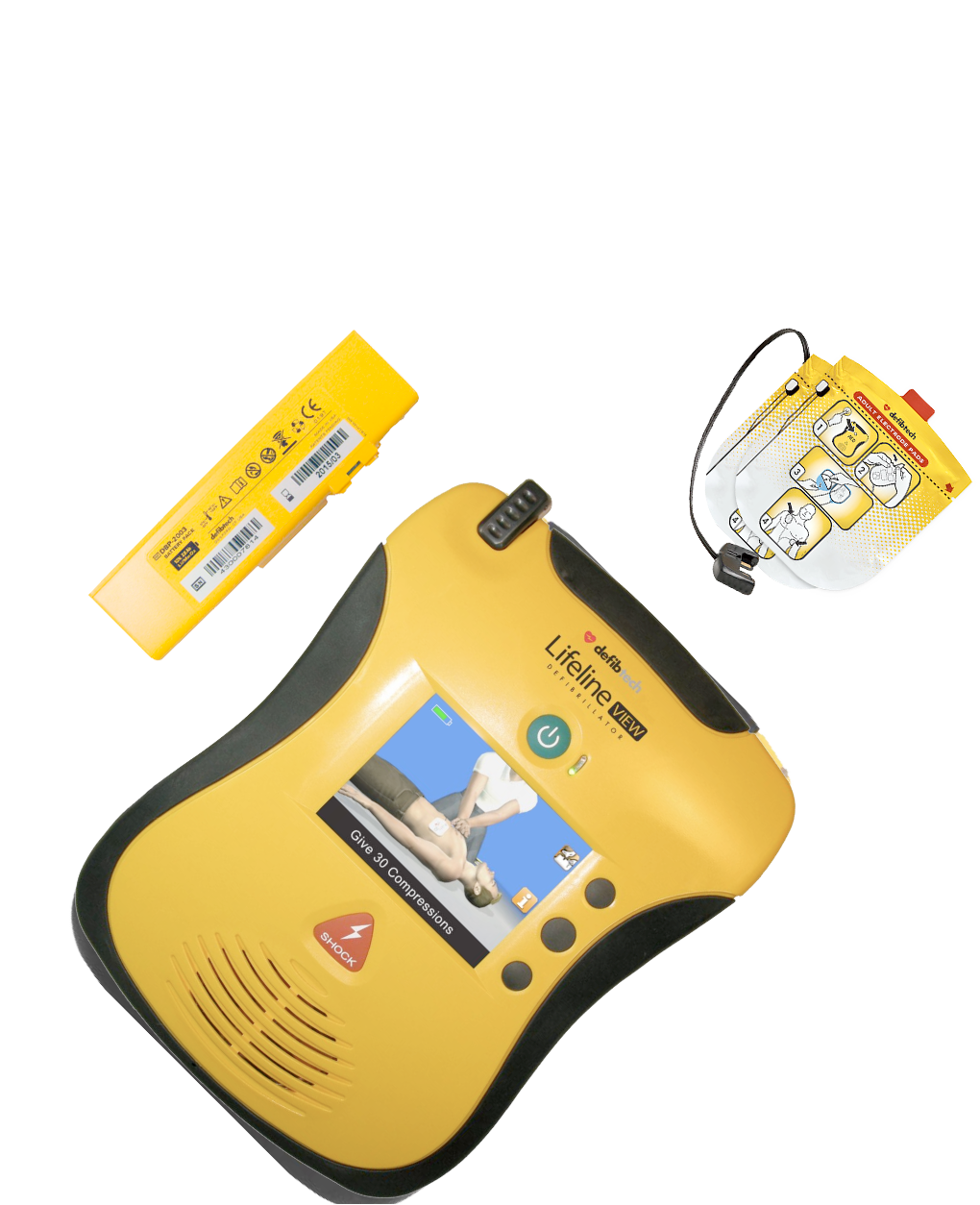 Defibtech Lifeline VIEW AED Semi-Auto