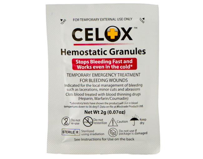 Celox First Aid - 2g Sachets of