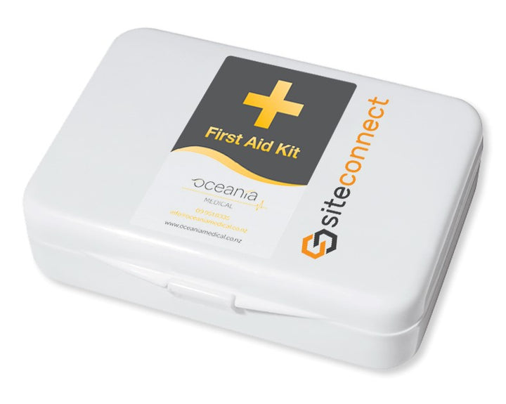 Wall Mount First Aid Kit & Indoor Alarmed Defibrillator Bundle