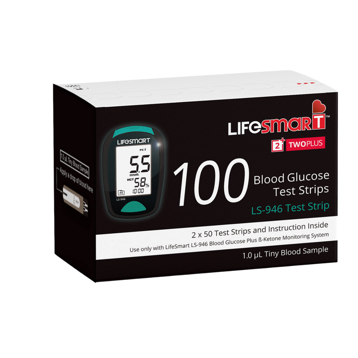 LifeSmart Blood Glucose plus β-Ketone Monitoring System- Blue Tooth Option Available