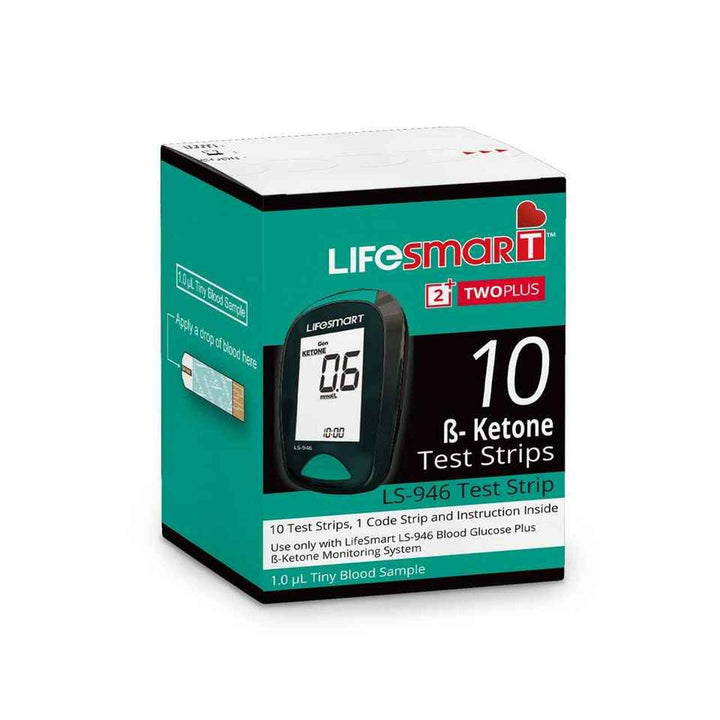 LifeSmart Blood Glucose plus β-Ketone Monitoring System- Blue Tooth Option Available