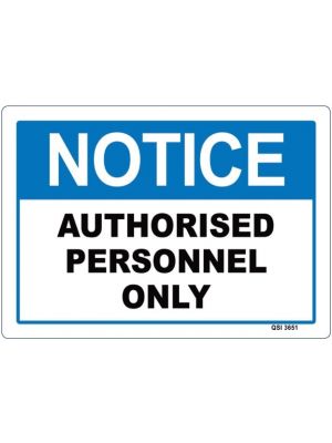 Workplace NOTICE Signs